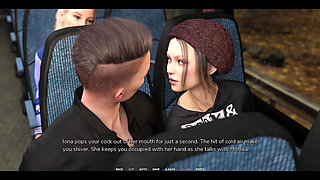 Taboo University - Hot Emo Girl Snacks All My Juicy Cum in a Bus