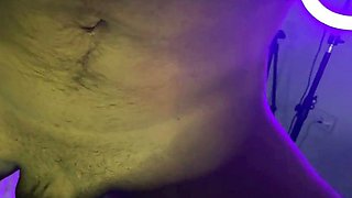 Blonde Babe Films Hardcore Sex with Big-Cock Stud