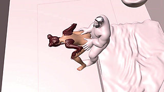3D Adult Sex Animation Goddess High Fashion Character Render