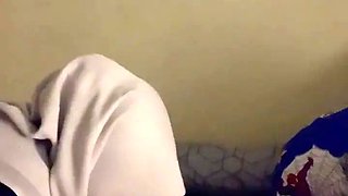Fucking my stepsister's cock when it's quiet