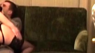 Big tit MILF does close up while dildoing her pussy