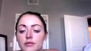 Brunette Showering: Big Tits, Amateur  Fansly Porn