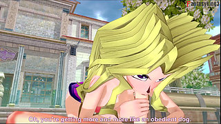 Mai Valentine hot ahegao sex - Yu Gi Oh