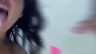 Lizeth's Hard Pussy Fuck - Sucks My Cum Into Her Mouth