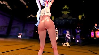 Pulse Pixel MMD - Ayaka (Ashi Ashi)