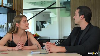 Tiffany Tatum And Joe Di Marco - Cute Skinny Loves Anal Sex To Finish Their Dirty Love Games With Joe