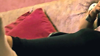 Sheela Sinner Feetworship Dirty White Socks