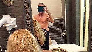 Mature Blonde Wife Selena Enjoys Sex Between by