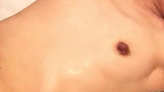 Skinny Japan teen filmed in group sex and got cumshot