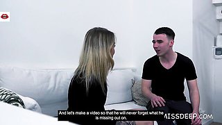 DIRTY DATING STORIES featuring bidie-in's blind date porn