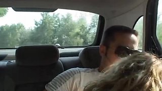 Blonde MILF Gangbang in the Woods - Dirty Outdoor Sex with Pigs