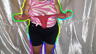 Probandome Ropa Intima #3