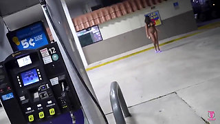 Latina Stripper Kiki Klout Gets Picked up at Broward Gas Station by Millionaire Teddy Tarantino