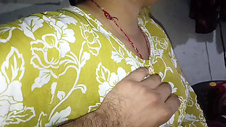 Big tits sister-in-law's cock sucked and fucked ass in doggy style cowgirl riding Hindi audio
