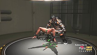 Girlie's doggystyle clip