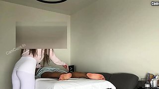 Hidden Cam Massage Handjob Blowjob