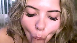 Czech amateur blowjob and fucking POV in public