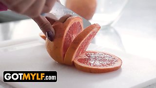 Gotmylf - great milf with huge jugs Crystal Rush makes her envious spouse leave behind she cheated