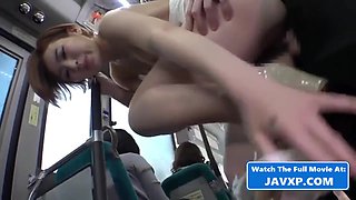 Hot Asian Babes Fucked On The Bus