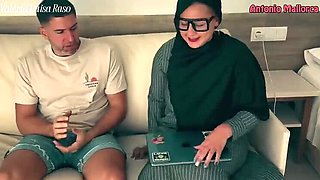 Big Tit Arab Slut Gets Rough Doggy Style Fuck - Amateur Homemade HD