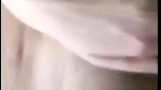 Curvy Arab Woman with Big Natural Breasts at Home