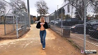 Real Teens - Short Haired Teen Minxx Marley Fingers Herself In Alleyway Before Rough Sex Back Home