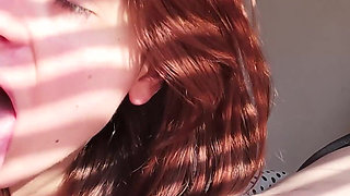 Morning with Abundant Ejaculation, Instead of Swallowing It She Spit Out