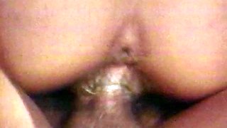 Blonde bikini babe doing hardcore doggy style outdoor