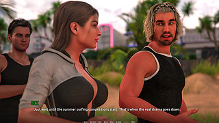 Dominos Beach 3 Topless Beach Beauties