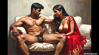 Sharing delhi wife with my office friend