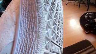 Amateur Foot Fetish Girlfriend Sucks and gives a Footjob