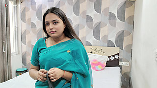 Indian Stepmom shared single bed and made son happy, Full Hindi Audio