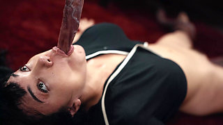 Monster Cock Gateway - Little Puck & Lia Lin Hardcore Cumflation