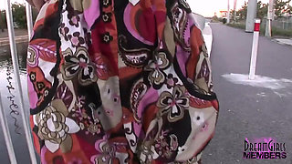 Nervous Kelly Klass Bares All in Public in Tampa