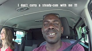 Blonde Blowjob Outdoor