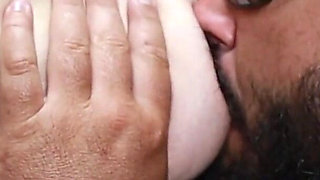 Sucking the Milk Out of My Huge Tits