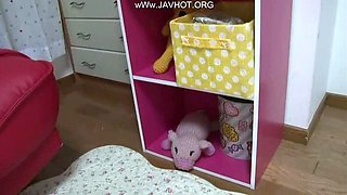 Skinny asian teen Kina Kai hardcore pov asian