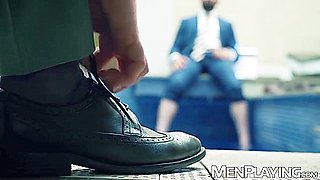 Gigolo Raw Destroys Submissive Businessman - Gustavo Cruz And Scott Carter