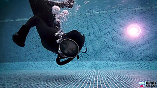 Underwater Giantess Hunts & Claims Her Tiny Prey