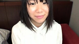 Small tit GF gives POV blowjob on my denim