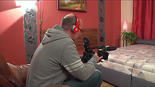 Sandy Teeny Casting Blonde Sucks and Fucks Wild