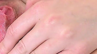 Willing MILF Lioness Wears Sexy Lingerie with Tights and Needs Getting off