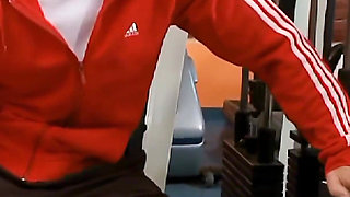 Nice Ass Brunette MILF Has Hot Sex in the Gym with Deep Penetrations