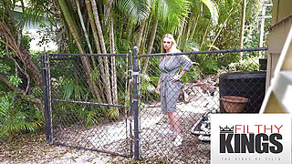 Caught Watching My Hot Busty Milf Neighbour & She Let Me Fuck Her