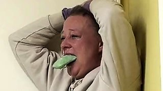 Naughty mouth swabbed out with soap