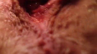 Fingering and Rubbing My Big Labia Pussy Closeup