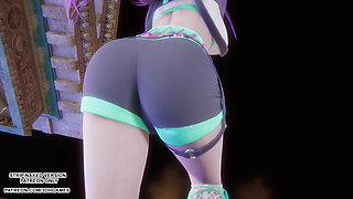 MMD MEOVV - HANDS UP Akali Sexy Kpop Dance League of Legends Uncensored Hentai 4K