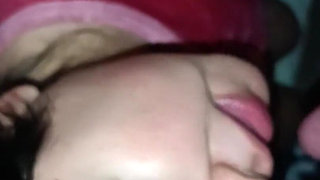 Swallowing Cum at Midnight.