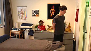 Dylan Swatson Seduced by Sexy Masseur During Handyman Job