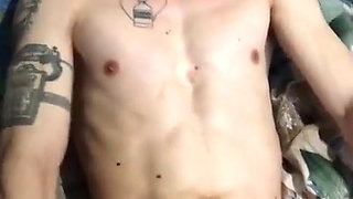 His Rock Cock Even After He Cums!!